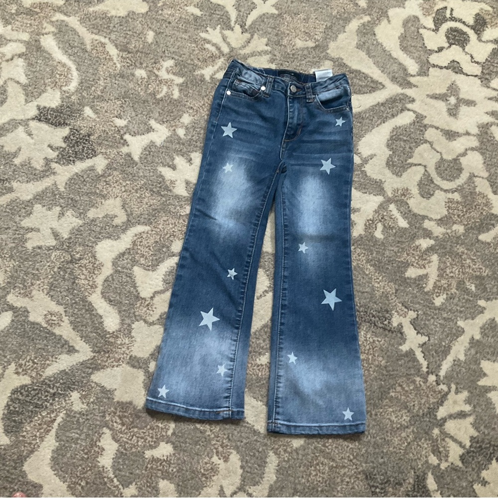 Girls Joe’s jeans denim with stars